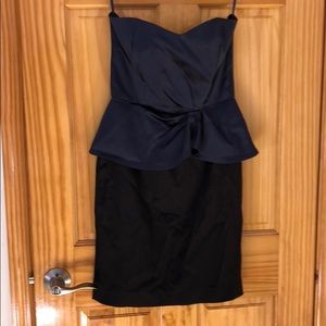 French connection strapless dress